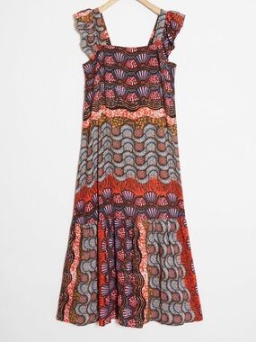 Corey Lynn Calter Doriane Midi Dress Anthropologie Medium